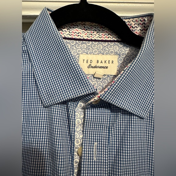 Blue and white checkered - Picture 2 of 2